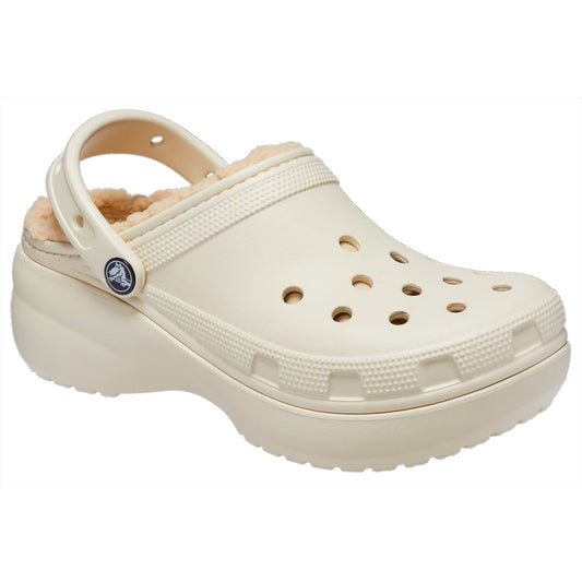 Crocs Platform Lined Clog Bone