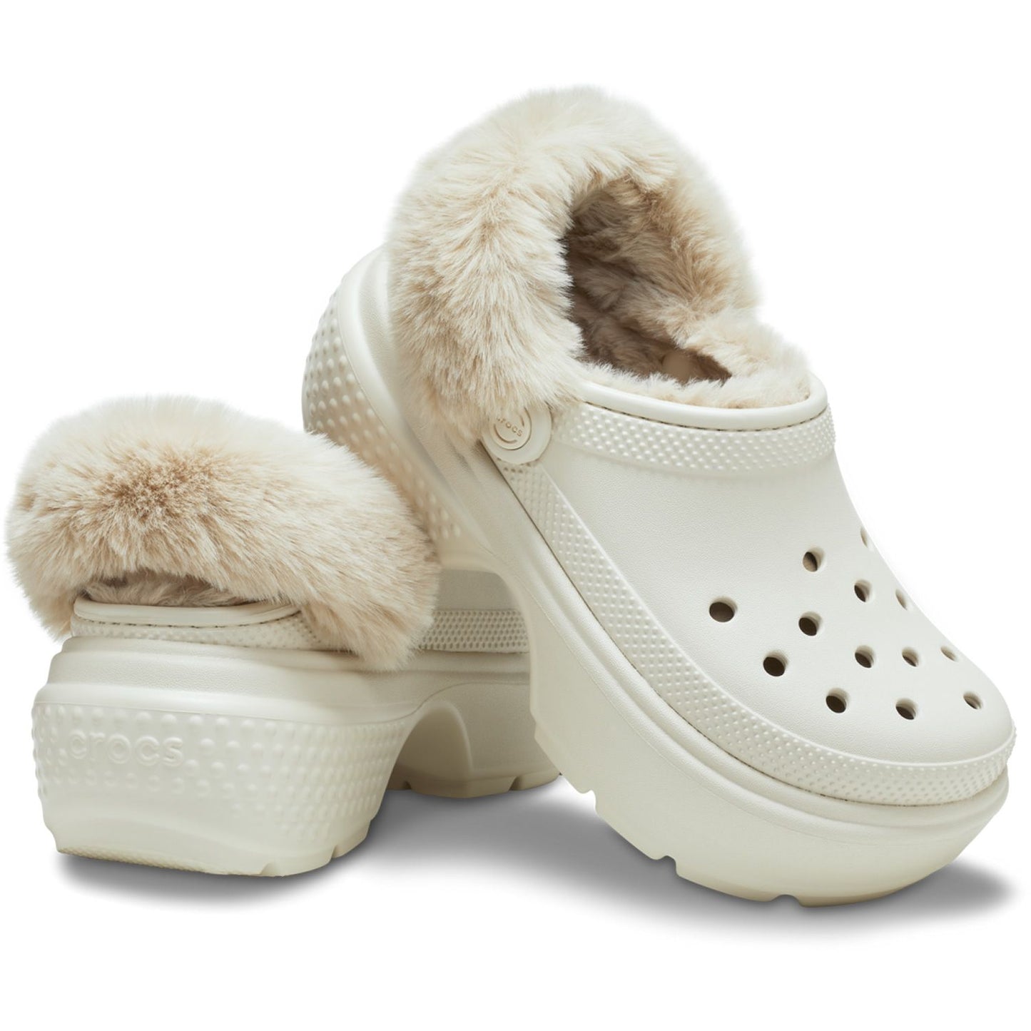 Crocs Stomp Lined Clog (208546) - Stucco