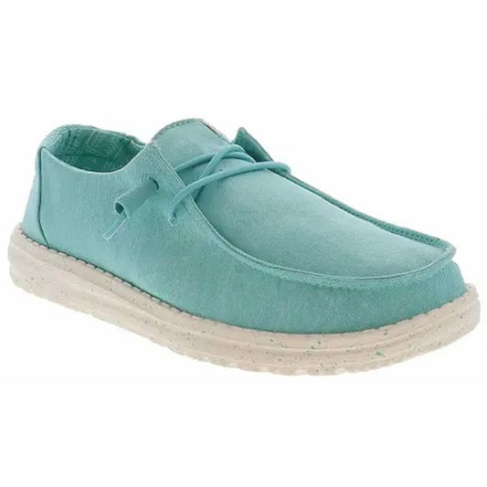 Hey Dude Wendy Canvas (40902) - Turquoise