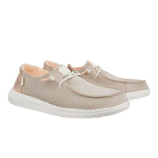 Hey Dude Wendy Metallic Sparkles (41082) - Rose Gold