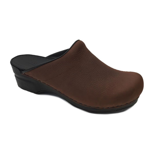 Sanita Sonja Danish Clogs in Antique Brown (450247)
