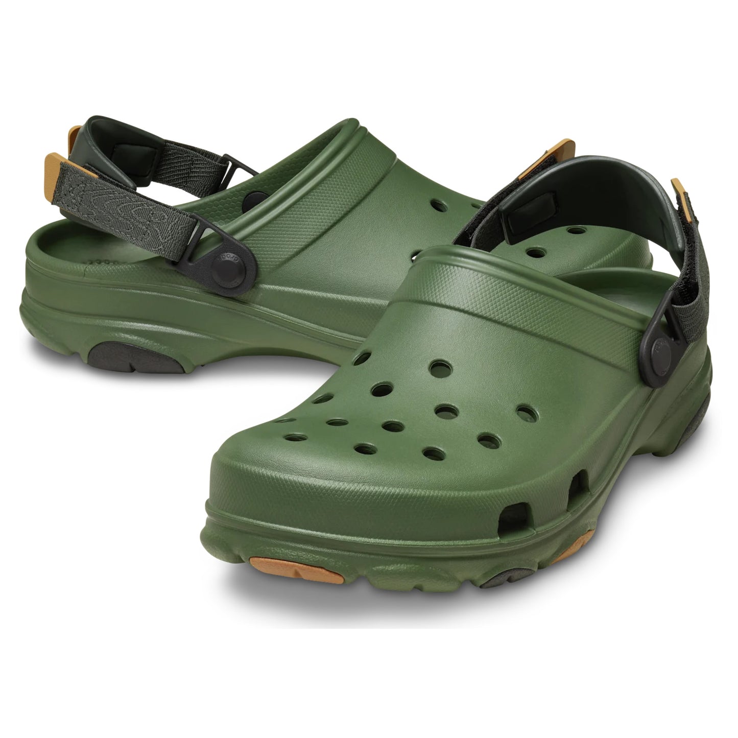 Crocs All-Terrain Clogs (206340) - Army Green