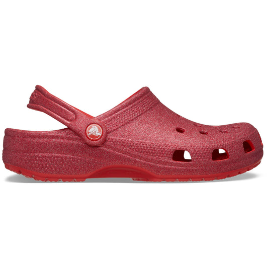 Crocs Classic Glitter Clogs 205942 Cherry Red