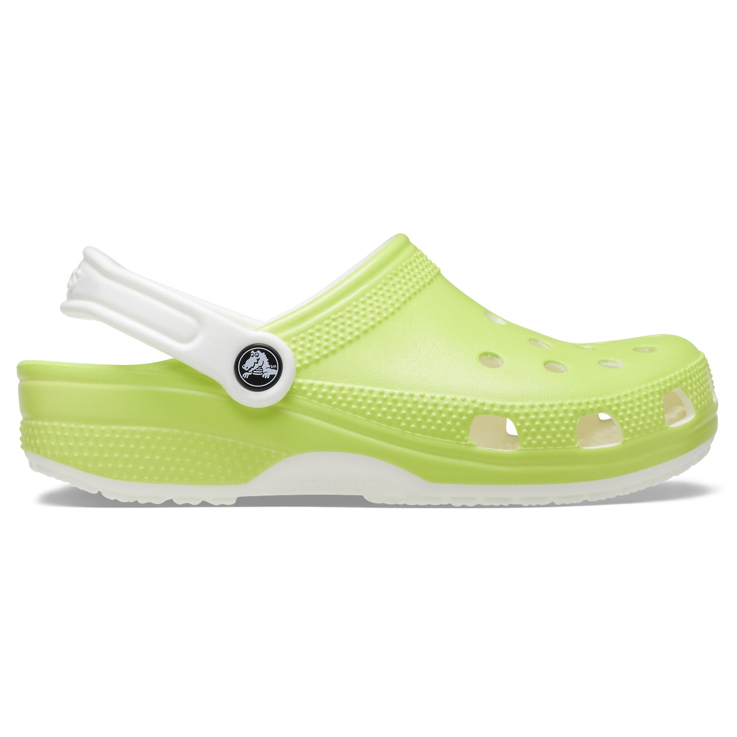 Crocs Classic Glow in the Dark Kids Clogs 209158 Limeade