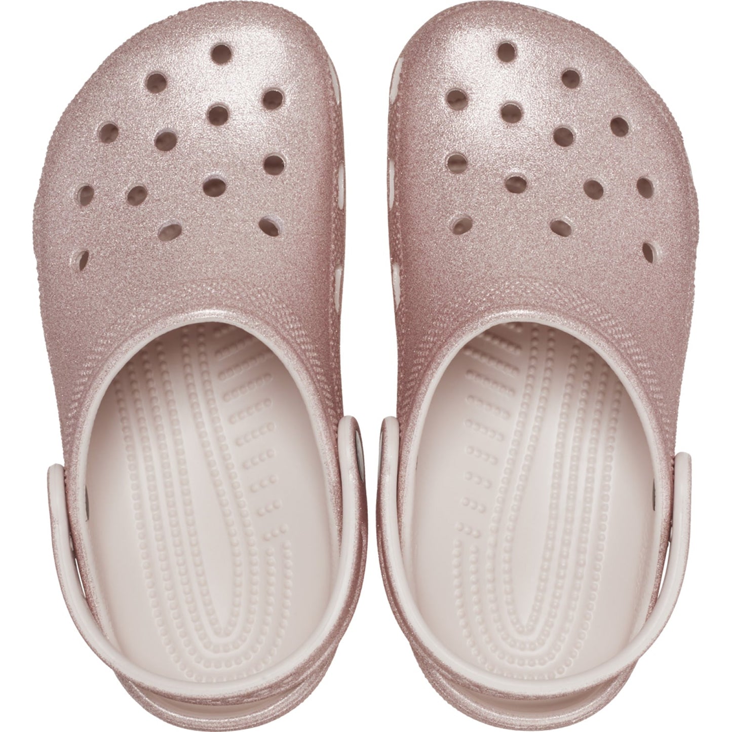 Crocs Classic Glitter Kids Clogs (206993) - Quartz Glitter