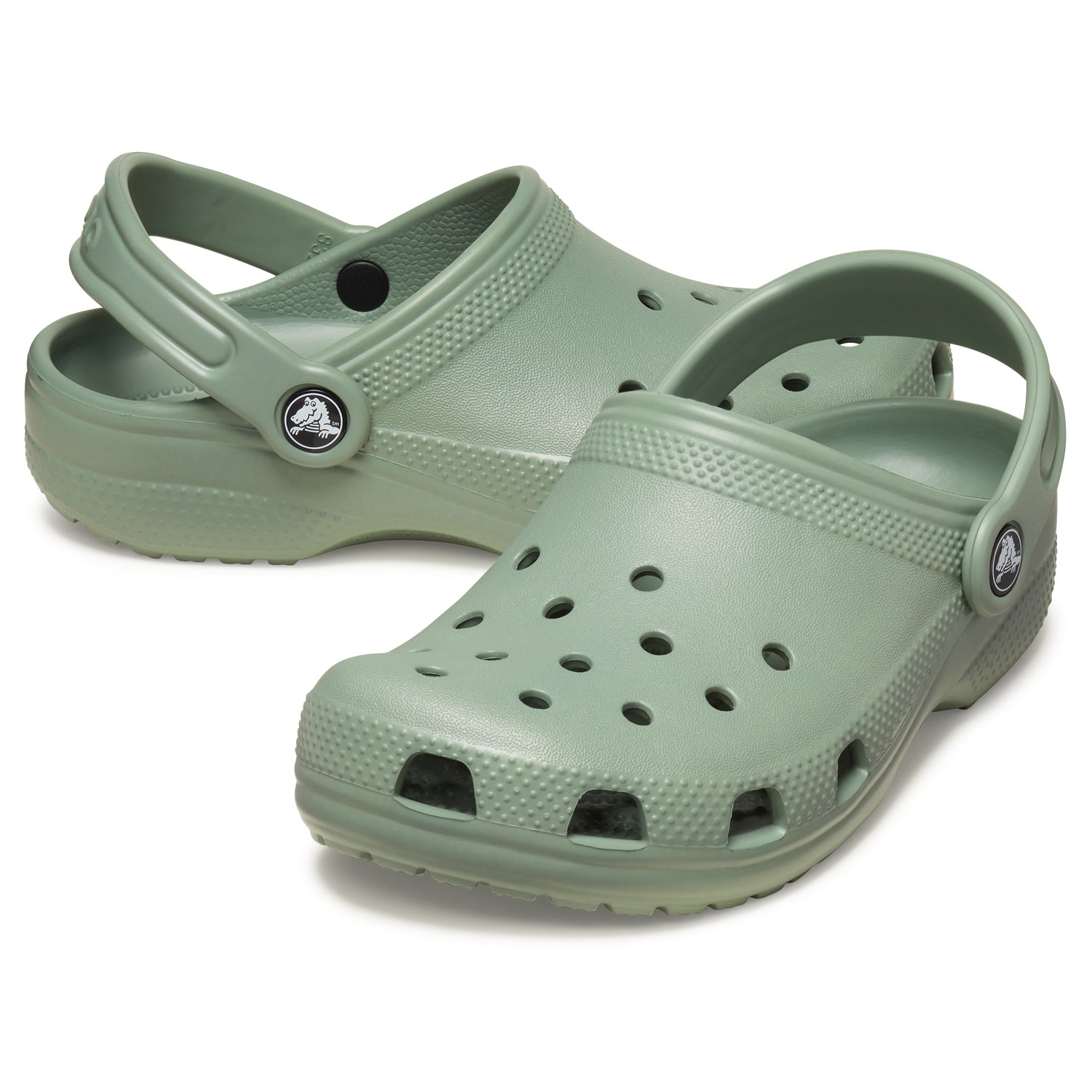 Crocs Classic Kids Clogs (206991) - Moss