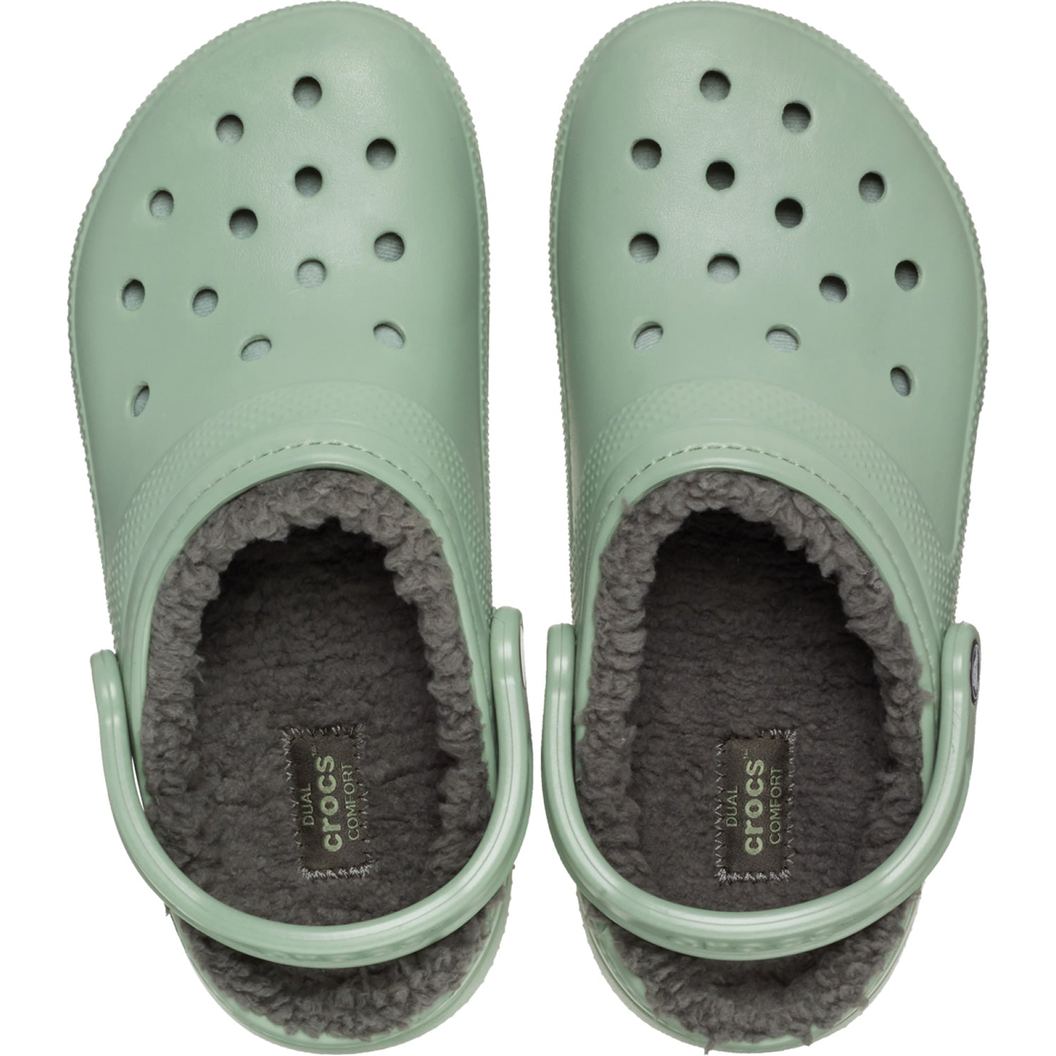 Crocs Classic Lined Clog (203591) - Moss/Multi