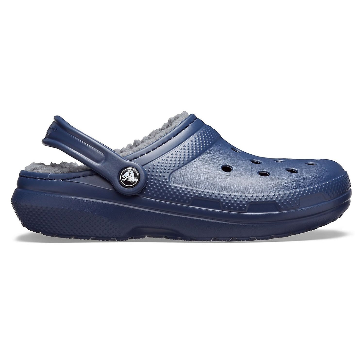 Crocs Classic Lined Clog (203591) - Navy/Charcoal