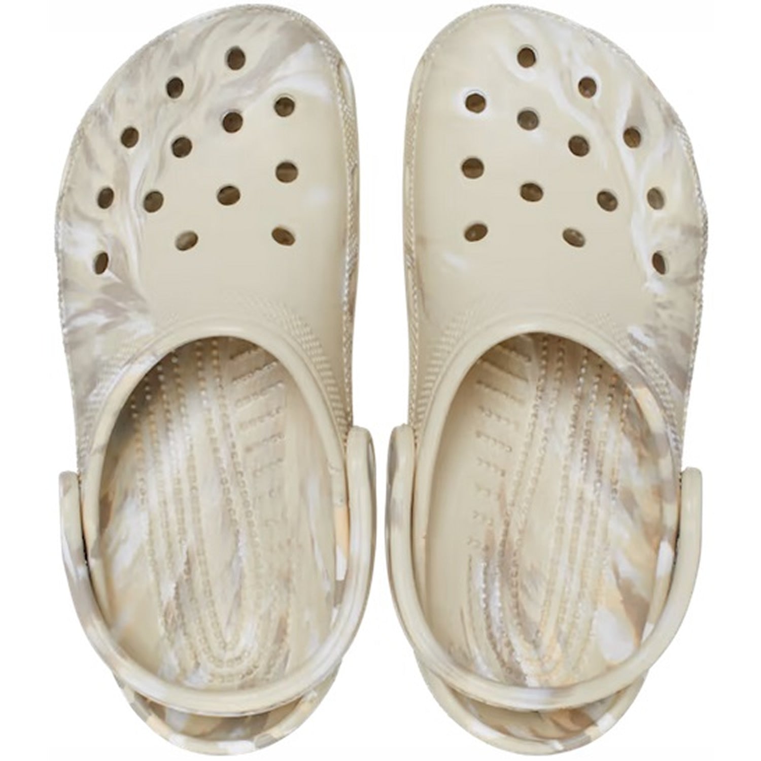 Marbled Clog 206867 Bone Multi
