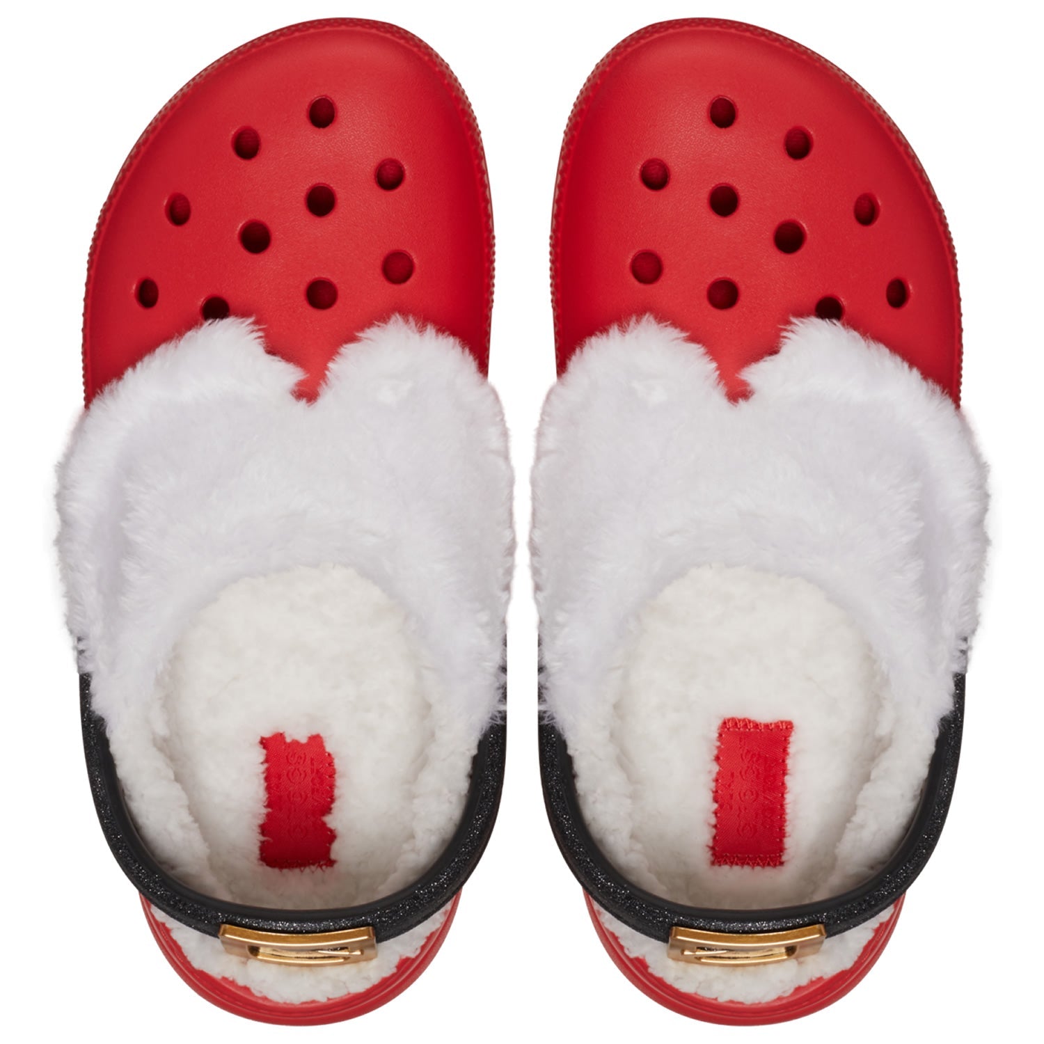 Crocs Classic Lined Santa Clog (210933) - Varsity Red/Multi