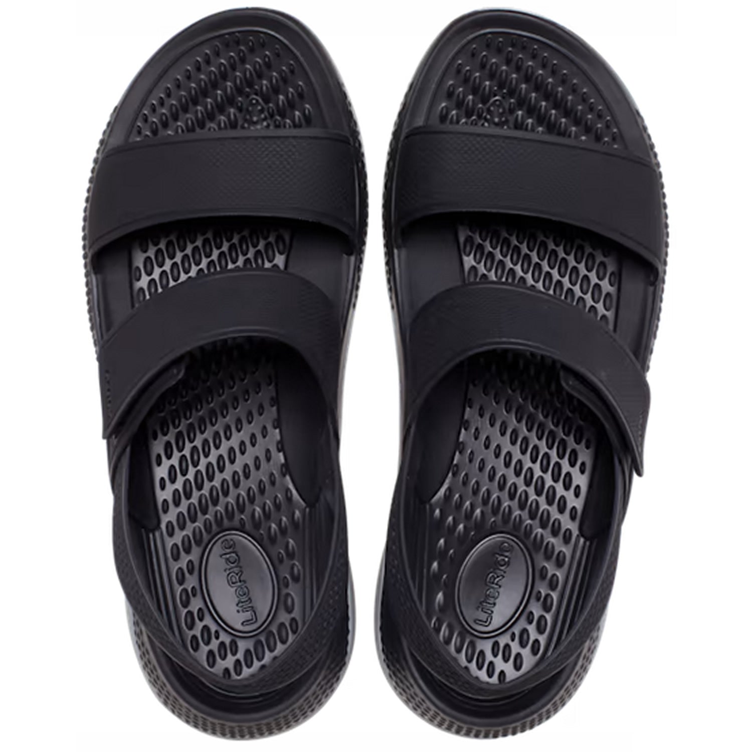 Crocs LiteRide 360 Sandal Women Black Light Grey