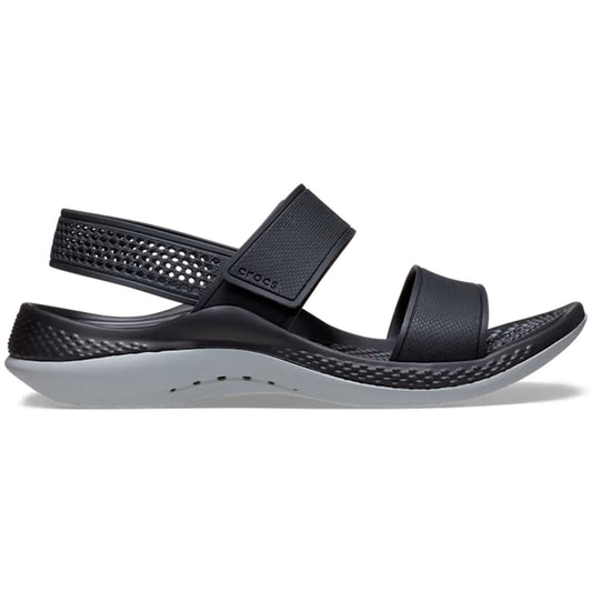 Crocs LiteRide 360 Sandal Women Black Light Grey