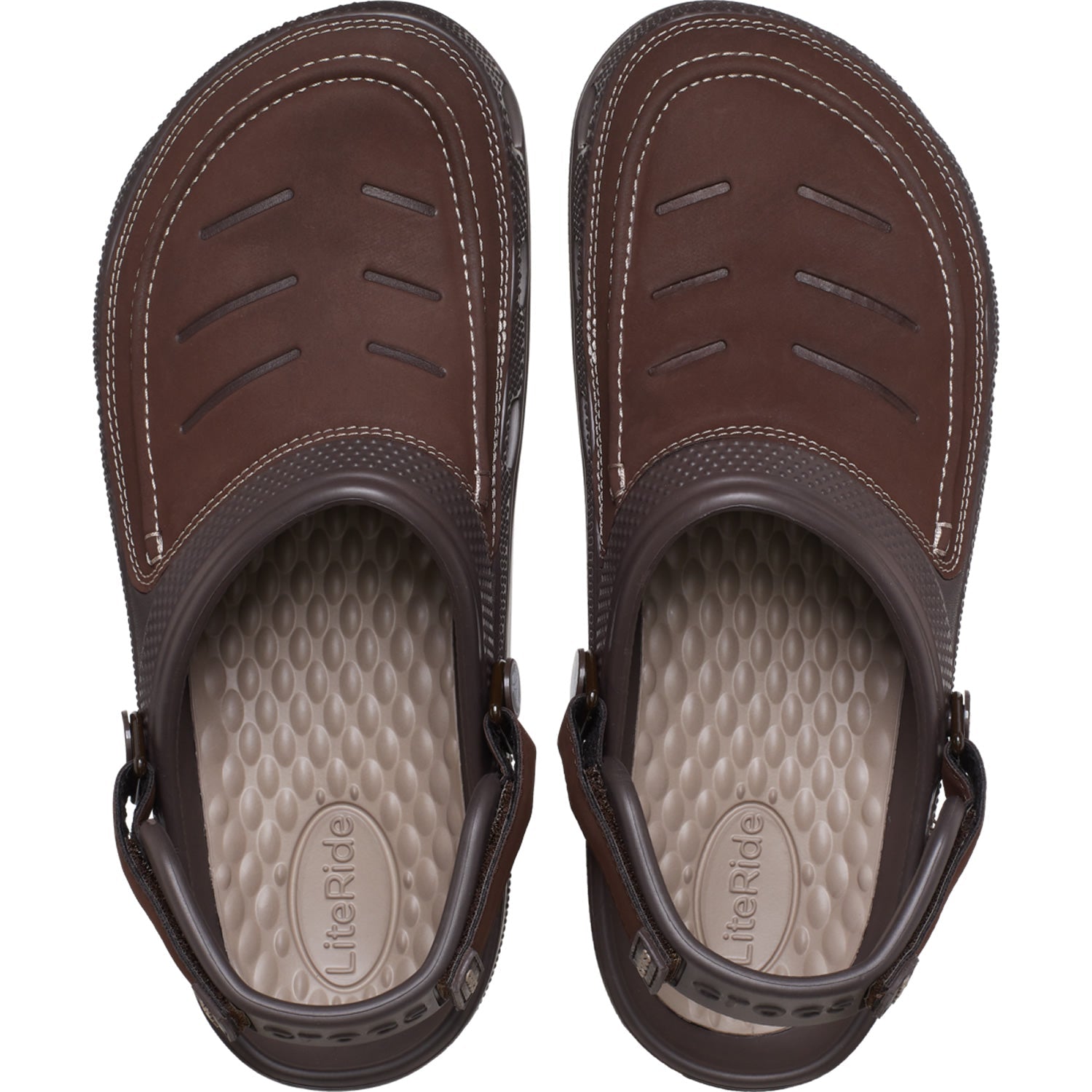 Crocs Yukon Vista II Literide Clog Men (207689) - Espresso/Mushroom