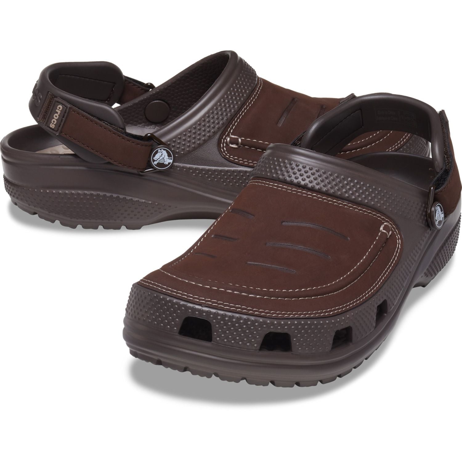 Crocs Yukon Vista II Literide Clog Men (207689) - Espresso/Mushroom