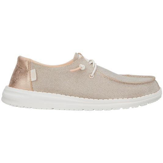 Hey Dude Wendy Metallic Sparkles 41082 Rose Gold