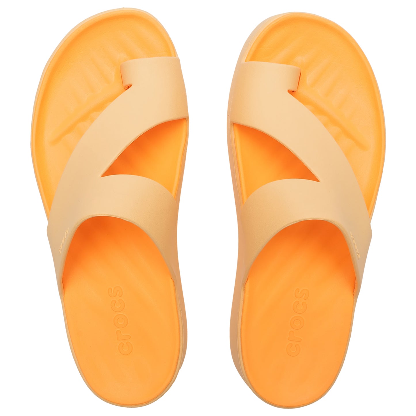 Crocs Getaway Platform Toe Loop (210834) - Golden Hour