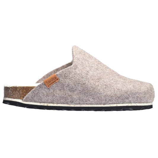 Sanita Clearance Harzen Wool Felt Clog Slippers in Rose (480060)