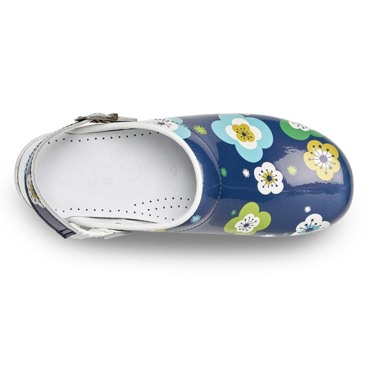 toffeln Flexi Klog 0724 Blue Flower